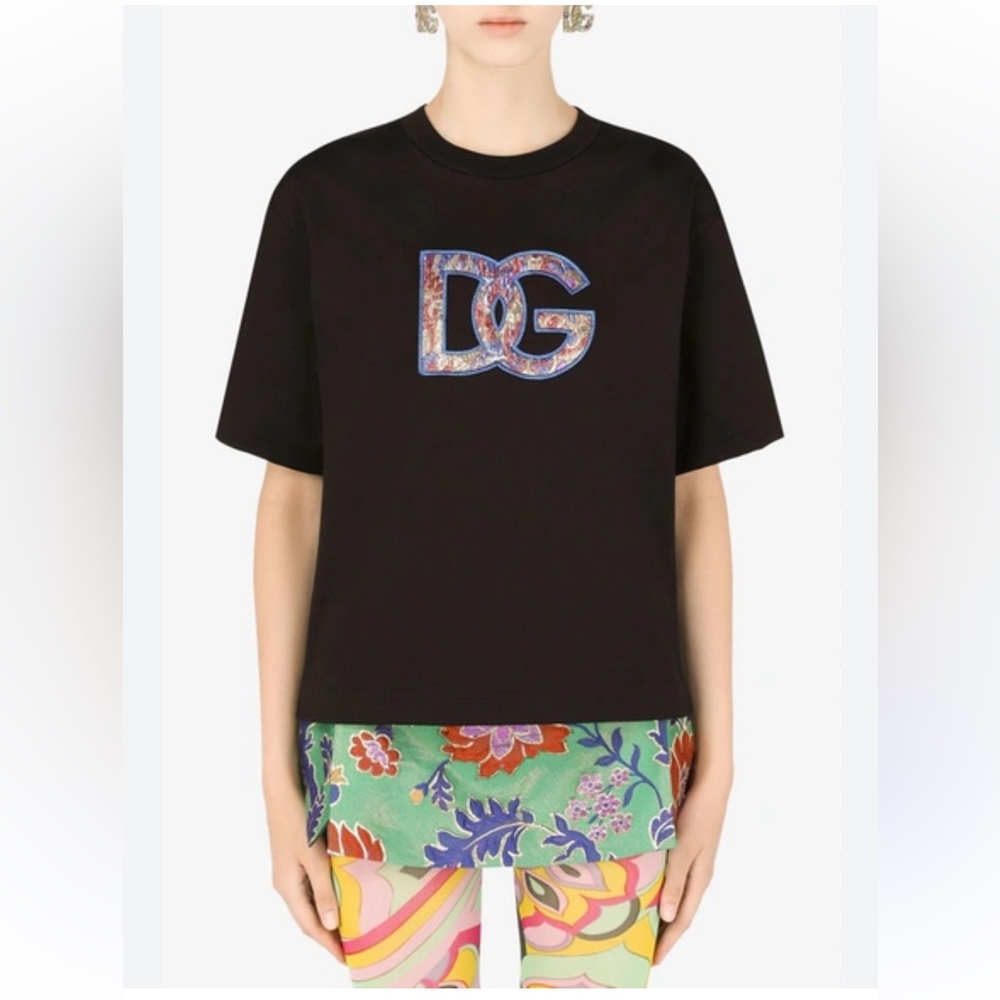 DOLCE & GABANNA Logo Tshirt Sz XS. **NWT**